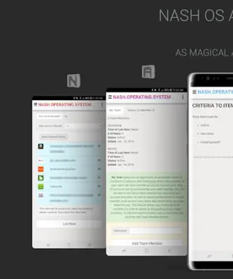 NASH OS android App screenshot 1